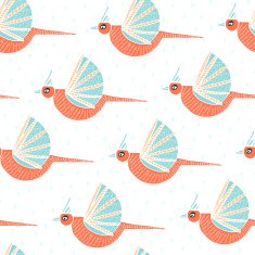 pattern with birds N9