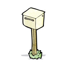 Cartoon Mail Box N5