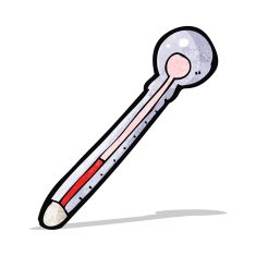 Cartoon Thermometer N17