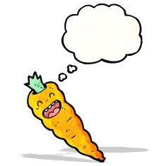 Cartoon Carrot N45