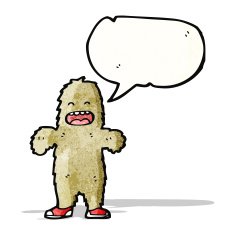 Cartoon Big Foot N2