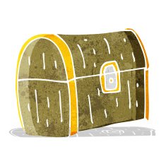 Cartoon Treasure Chest N18
