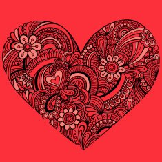 Hand-Drawn Heart Doodle