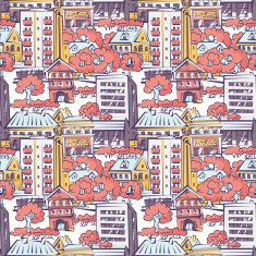 seamless pattern N674