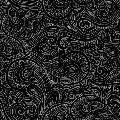 floral ornamental seamless pattern N5