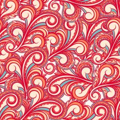 orange petals and swirls