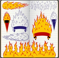 burning doodles N2
