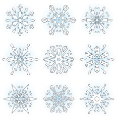 Sketch Snowflakes
