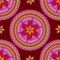 Seamless Mandala Design