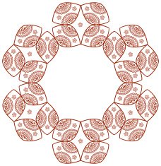 Henna Frame N3