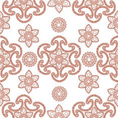 henna seamless design N9