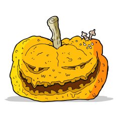 cartoon halloween pumpkin N35