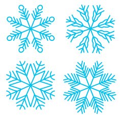 Doodle sketch Snowflakes