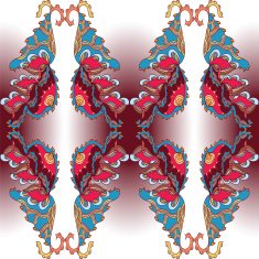 Ethnic ornament N3