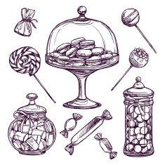 Candy Sketch Set