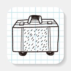 doodle Travel Bags N52