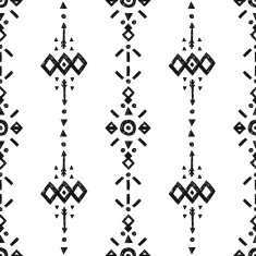 Tribal Hand Drawn Background N13