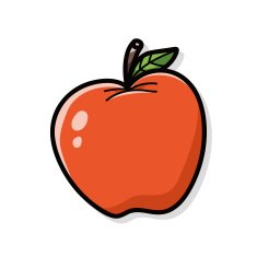 apple doodle N16