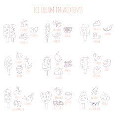 doodle ice cram and ingredients N2
