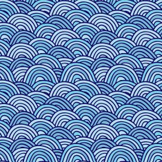 Seamless wave pattern N20