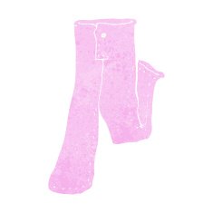 cartoon pair of pink pants N12