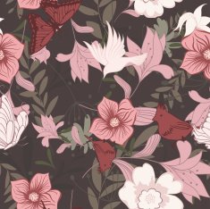 Seamless Floral Pattern N72