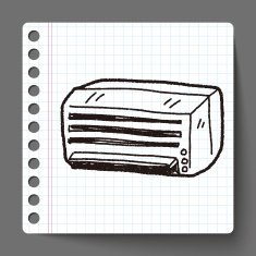 air conditioning doodle N13