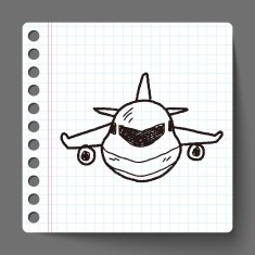airplane doodle N84