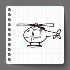 helicopter doodle N36