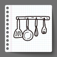 kitchen tool doodle N5