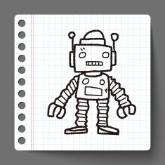 robot doodle N713