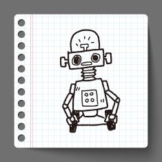 robot doodle N715