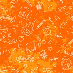 school grunge pattern