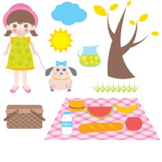 Picnic vector