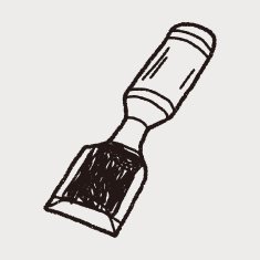 Chisel doodle N12
