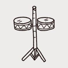 drum doodle N44