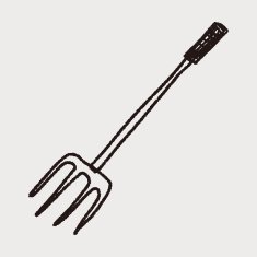 fork doodle N6