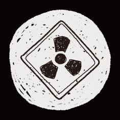 Nuclear power sign doodle N6 free image download