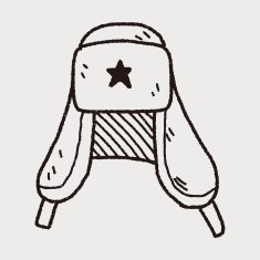 Russia Hat doodle N6