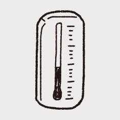 thermometer doodle N16