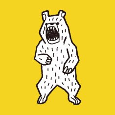 bear doodle N27
