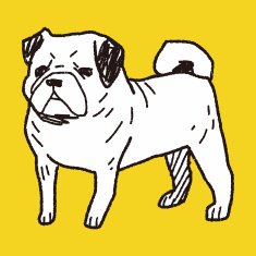 Dog doodle N116
