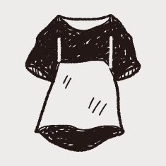 maid clothes doodle N12