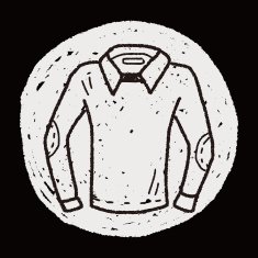 polo shirt doodle N13