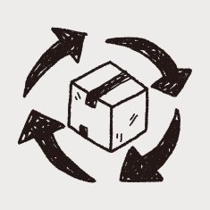 shipping box doodle N120