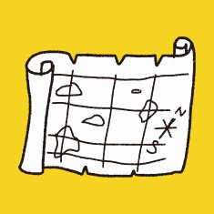 treasure map doodle N9