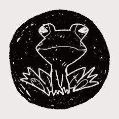 frog doodle N11