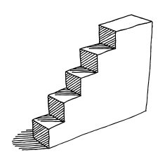 Steps Upwards Drawing
