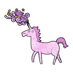 cartoon magical unicorn N9