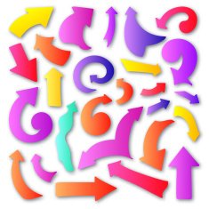Set of arrows N14